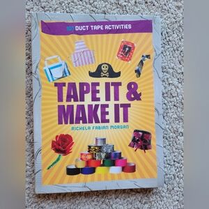 Craft book, duct tape craft instructions, NEW